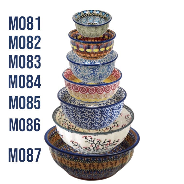 Bowl, Round, 6.5" in "Blue Butterfly" by Manufaktura | M084U-AS58 - Image 5